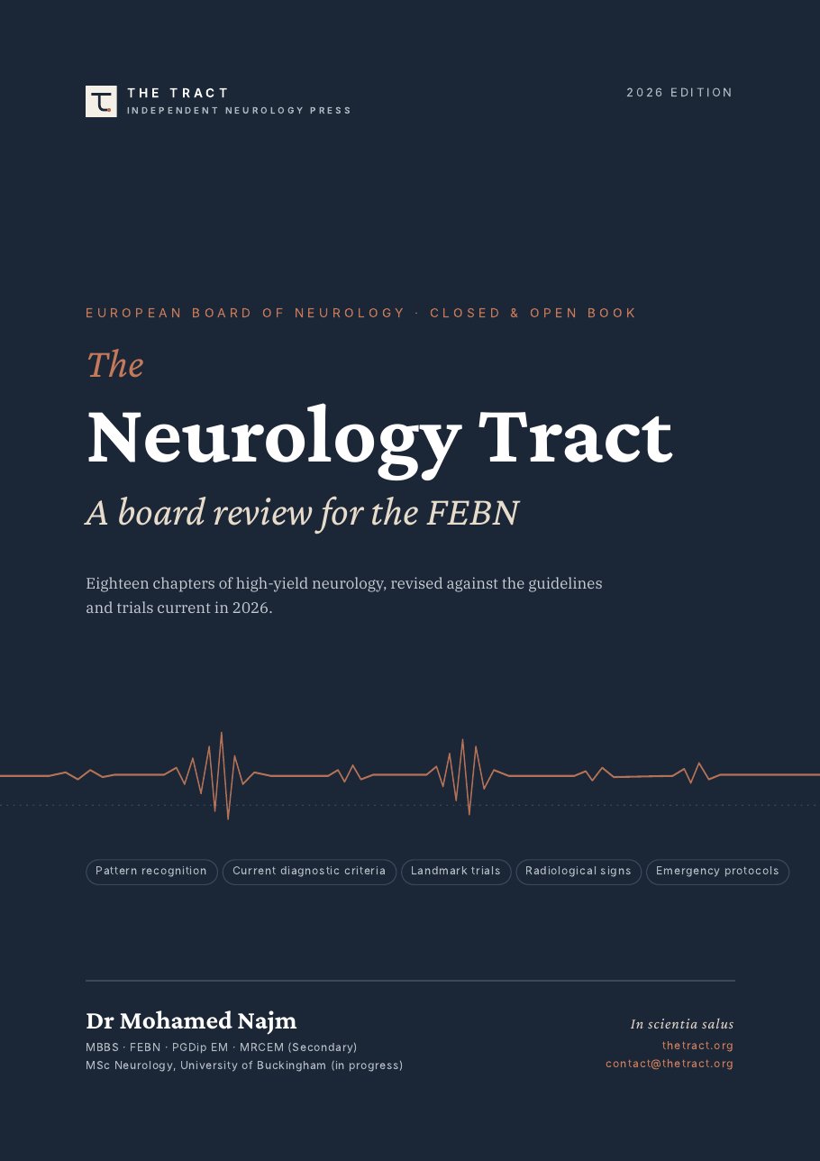 Cover of The Neurology Tract by Dr. Mohamed Najm