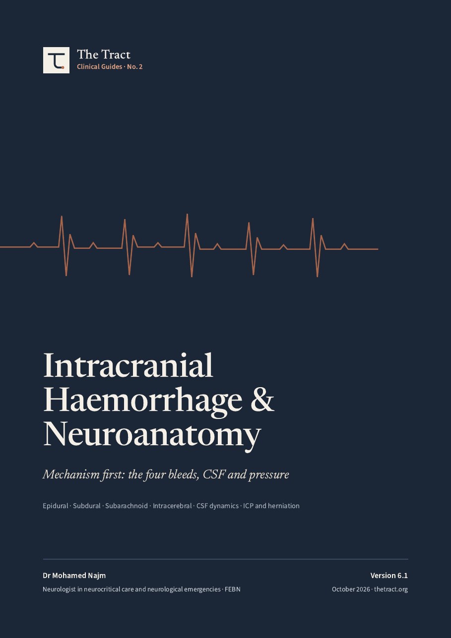 Cover of Intracranial Haemorrhage & Neuroanatomy