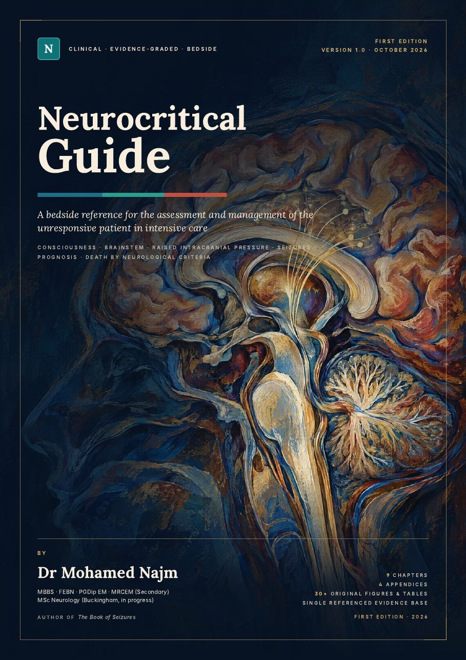 Cover of Neurocritical Guide by Dr. Mohamed Najm